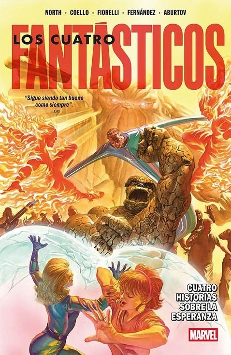 MARVEL PREMIERE: LOS 4 FANTASTICOS DE RYAN NORTH Nº02: CUATRO HISTORIAS [RUSTICA] | NORTH, RYAN / COELLO, IBAN | Akira Comics  - libreria donde comprar comics, juegos y libros online