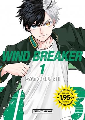 WIND BREAKER Nº01 (OFERTA RELANZAMIENTO)[RUSTICA] | NII, SATORU | Akira Comics  - libreria donde comprar comics, juegos y libros online