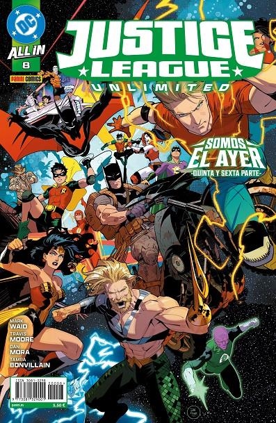 JUSTICE LEAGUE UNLIMITED Nº08 (ALL IN) [GRAPA] | Akira Comics  - libreria donde comprar comics, juegos y libros online