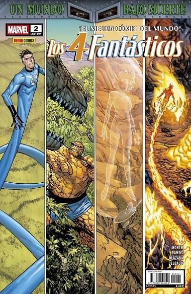 4 FANTASTICOS Nº02 / Nº184 | NORTH, RYAN / RAMOS, HUMBERTO | Akira Comics  - libreria donde comprar comics, juegos y libros online