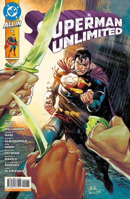 SUPERMAN UNLIMITED Nº02 (DC ALL IN) [GRAPA] | SLOTT, DAN | Akira Comics  - libreria donde comprar comics, juegos y libros online