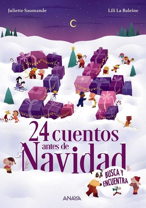24 CUENTOS ANTES DE NAVIDAD [CARTONE] | SAUMANDE, JULIETTE | Akira Comics  - libreria donde comprar comics, juegos y libros online