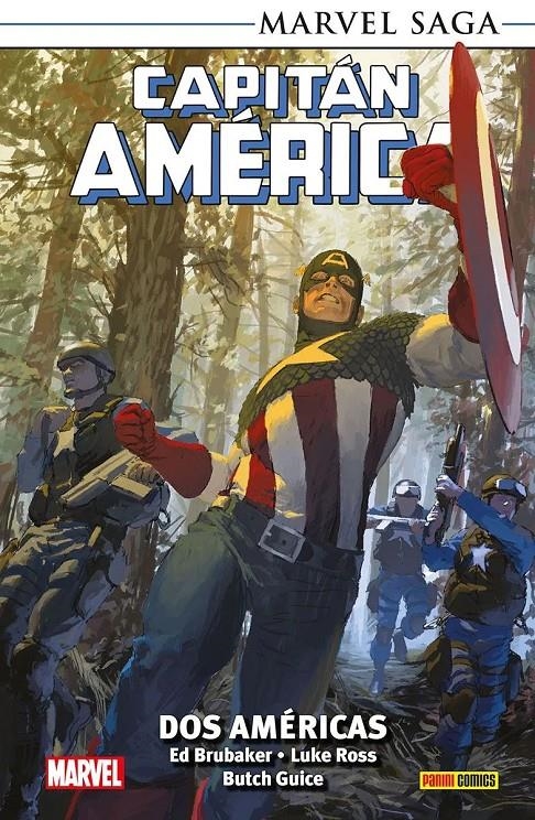 MARVEL SAGA TPB: CAPITAN AMERICA VOL.11, DOS AMERICAS [RUSTICA] | BRUBAKER, ED / ROSS, LUKE | Akira Comics  - libreria donde comprar comics, juegos y libros online