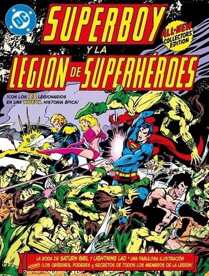DC FACSIMIL: SUPERBOY Y LA LEGION DE SUPERHEROES [GRAPA] | GRELL, MIKE / LEVITZ, PAUL | Akira Comics  - libreria donde comprar comics, juegos y libros online