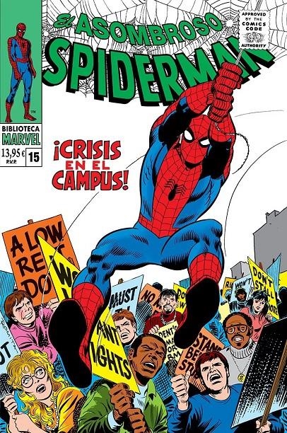 BIBLIOTECA MARVEL: ASOMBROSO SPIDERMAN Nº15 (1968 / 68-70 USA) [RUSTICA] | LEE, STAN / ROMITA JR., JOHN | Akira Comics  - libreria donde comprar comics, juegos y libros online