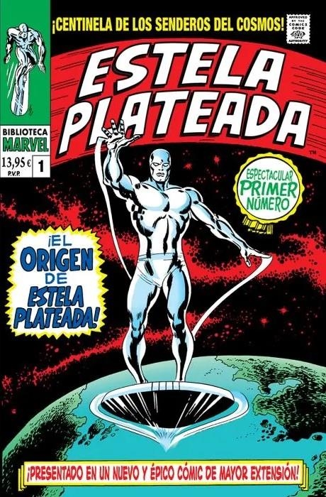BIBLIOTECA MARVEL: ESTELA PLATEADA Nº01 (1968 / 1-3 USA) [RUSTICA] | LEE, STAN / BUSCEMA, JOHN | Akira Comics  - libreria donde comprar comics, juegos y libros online