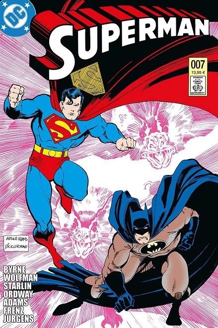 BIBLIOTECA DC: SUPERMAN Nº07 (1988 / 594 USA) [RUSTICA] | BYRNE, JOHN / ADAMS, ARTHUR | Akira Comics  - libreria donde comprar comics, juegos y libros online