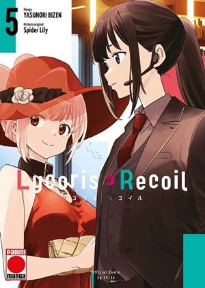 LYCORIS RECOIL Nº05 [RUSTICA] | BIZEN, YASUNORI | Akira Comics  - libreria donde comprar comics, juegos y libros online