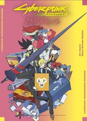 CYBERPUNK EDGERUNNERS, MADNESS Nº01 (PORTADA ALTERNATIVA) | ASANO /  BARTOSZ SZTYBOR | Akira Comics  - libreria donde comprar comics, juegos y libros online