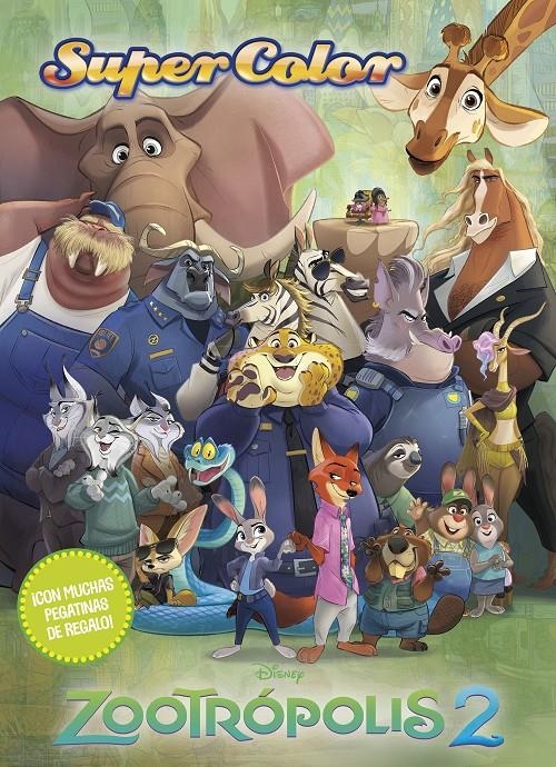 ZOOTROPOLIS 2: SUPERCOLOR (CON PEGATINAS) [RUSTICA] | Akira Comics  - libreria donde comprar comics, juegos y libros online