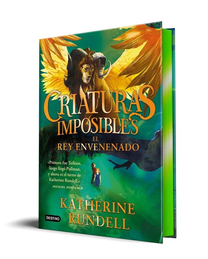 CRIATURAS IMPOSIBLES Nº02: EL REY ENVENENADO (EDICION CON CANTOS TINTADOS) [CARTONE] | RUNDELL, KATHERINE | Akira Comics  - libreria donde comprar comics, juegos y libros online