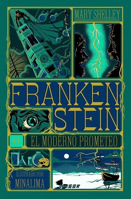 FRANKENSTEIN (ED. MINALIMA) [CARTONE] | SHELLEY, MARY | Akira Comics  - libreria donde comprar comics, juegos y libros online