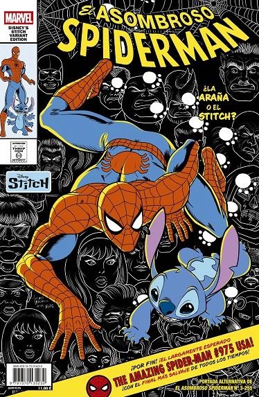 ASOMBROSO SPIDERMAN Nº06 / Nº155 (PORTADA ALTERNATIVA STITCH) [RUSTICA] | LARRAZ, PEPE | Akira Comics  - libreria donde comprar comics, juegos y libros online