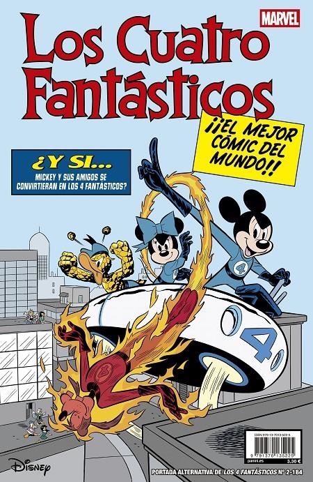 4 FANTASTICOS Nº184 / Nº02 (PORTADA ALTERNATIVA DISNEY) [GRAPA] | NORTH, RYAN / RAMOS, HUMBERTO | Akira Comics  - libreria donde comprar comics, juegos y libros online