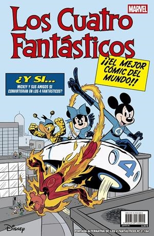 4 FANTASTICOS Nº184 / Nº02 (PORTADA ALTERNATIVA DISNEY) [GRAPA] | NORTH, RYAN / RAMOS, HUMBERTO | Akira Comics  - libreria donde comprar comics, juegos y libros online