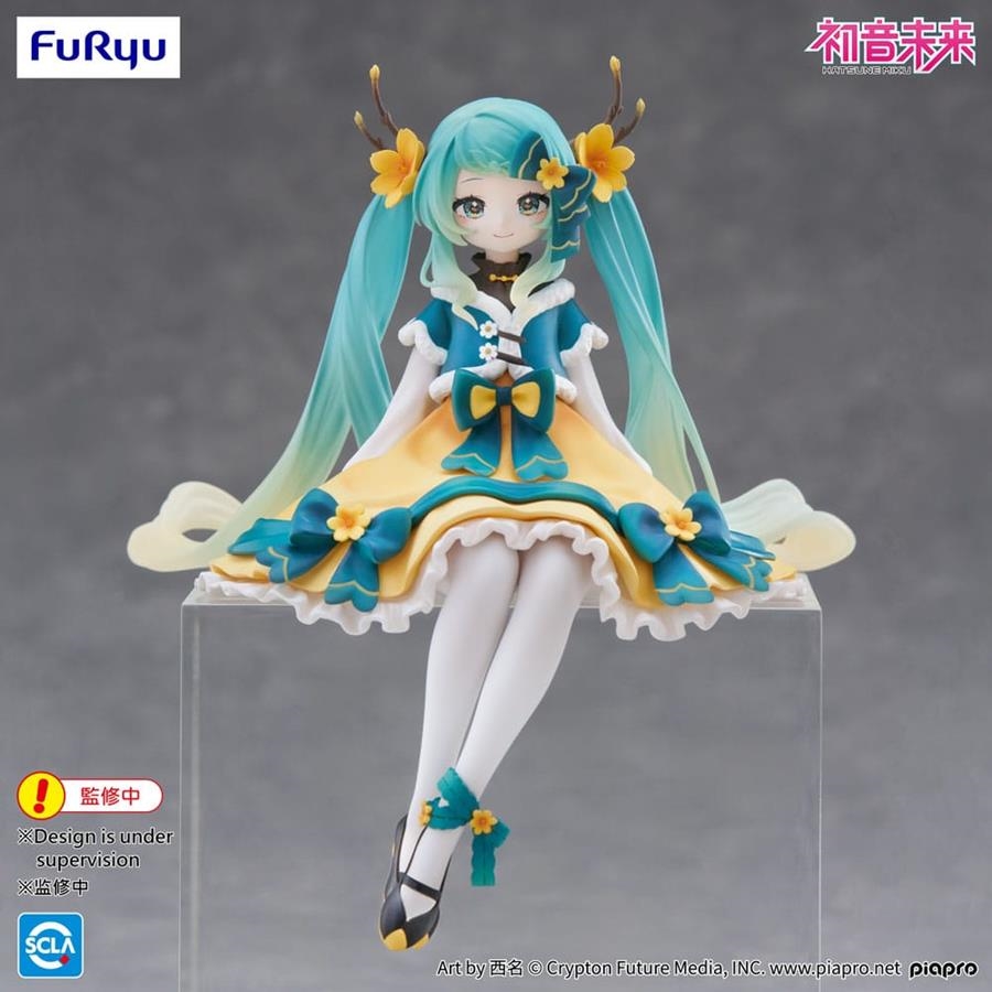 HATSUNE MIKU: ESTATUA HATSUNE MIKU 2025 CHINESE NEW YEAR (NOODLE STOPPER) 14 CM PVC [CAJA] | Akira Comics  - libreria donde comprar comics, juegos y libros online