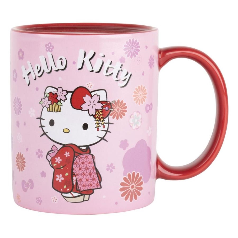 SANRIO: TAZA SENSITIVA AL CALOR HELLO KITTY KIMONO 320 ML (CERAMICA) [CAJA] | Akira Comics  - libreria donde comprar comics, juegos y libros online