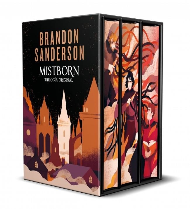 MISTBORN: TRILOGIA ORIGINAL (ESTUCHE EDICION ESPECIAL CON CANTOS TINTADOS) [CARTONE] | SANDERSON, BRANDON | Akira Comics  - libreria donde comprar comics, juegos y libros online