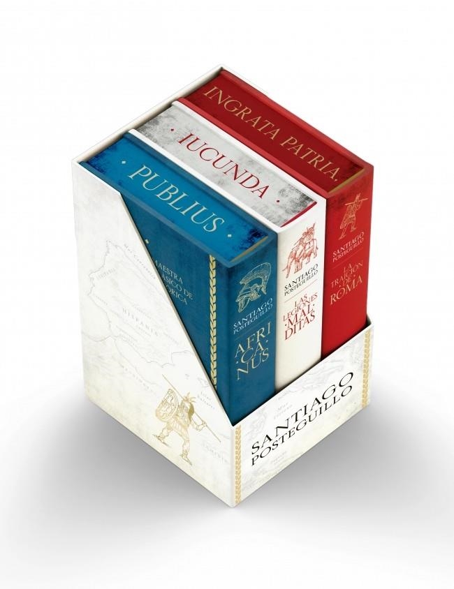 TRILOGIA AFRICANUS (ESTUCHE EDICION ESPECIAL CON CANTOS TINTADOS) [CARTONE] | POSTEGUILLO, SANTIAGO | Akira Comics  - libreria donde comprar comics, juegos y libros online