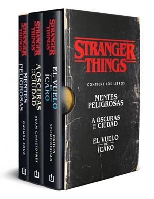 STRANGER THINGS (ESTUCHE) [BOLSILLO] | SCHNEIDERHAN, CAITLIN | Akira Comics  - libreria donde comprar comics, juegos y libros online