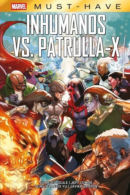 MARVEL MUST-HAVE: INHUMANOS VS PATRULLA [CARTONE] | LEMIRE, JEFF / YU, LEINIL FRANCIS  | Akira Comics  - libreria donde comprar comics, juegos y libros online