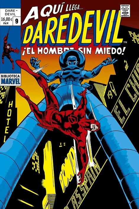 BIBLIOTECA MARVEL: DAREDEVIL Nº09 (1968-69 / 46-51 USA) [RUSTICA] | LEE, STAN | Akira Comics  - libreria donde comprar comics, juegos y libros online