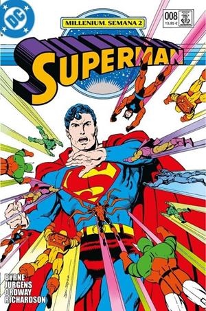 BIBLIOTECA DC: SUPERMAN Nº08 (1988 / 595-596) [RUSTICA] | BYRNE, JOHN / JURGENS, DAN | Akira Comics  - libreria donde comprar comics, juegos y libros online