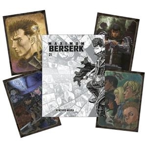 BERSERK MAXIMUM VOLUMEN 21 (EDICION PORTADA ALTERNATIVA CON 4 POSTALES) [RUSTICA] | MIURA, KENTARO | Akira Comics  - libreria donde comprar comics, juegos y libros online