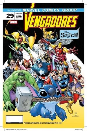 VENGADORES Nº183 / Nº29 (PORTADA ALTERNATIVA DISNEY STITCH) | Akira Comics  - libreria donde comprar comics, juegos y libros online