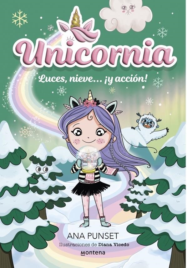 UNICORNIA Nº14: LUCES, NIEVE... ¡Y ACCION! [RUSTICA] | PUNSET, ANA / VICEDO, DIANA | Akira Comics  - libreria donde comprar comics, juegos y libros online