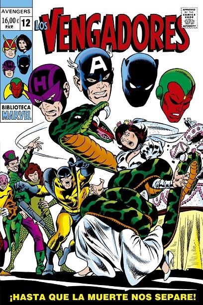 BIBLIOTECA MARVEL: LOS VENGADORES VOL.12 (1969 / 60-65 USA) [RUSTICA] | THOMAS, ROY / BUSCEMA, JOHN | Akira Comics  - libreria donde comprar comics, juegos y libros online