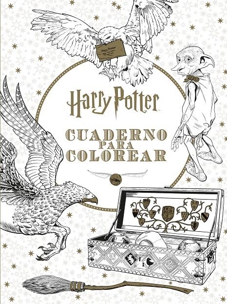 HARRY POTTER: CUADERNO PARA COLOREAR [RUSTICA] | Akira Comics  - libreria donde comprar comics, juegos y libros online