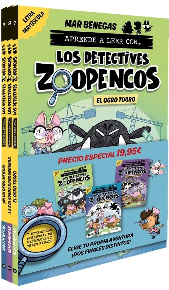 DETECTIVES ZOOPENCOS, LOS (PACK Nº07, 08 Y 09) [RUSTICA] | BENEGAS, MAR | Akira Comics  - libreria donde comprar comics, juegos y libros online
