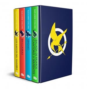 JUEGOS DEL HAMBRE, LOS (CONTIENE: LOS JUEGOS DEL HAMBRE | EN LLAMAS | SINSAJO | BALADA DE PAJAROS CANTORES Y SERPIENTES) (ED. ESTUCHE) [BOLSILLO] | COLLINS, SUZANNE | Akira Comics  - libreria donde comprar comics, juegos y libros online