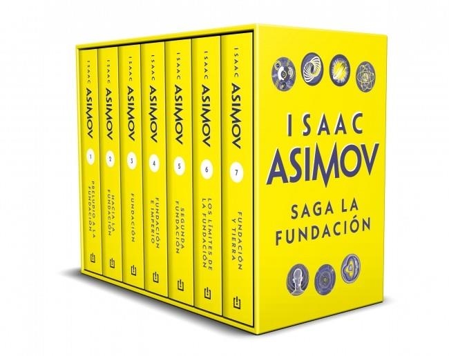 CICLO LA FUNDACION: ESTUCHE SAGA COMPLETA (VOL. 1 A 7) [BOLSILLO] | ASIMOV, ISAAC | Akira Comics  - libreria donde comprar comics, juegos y libros online