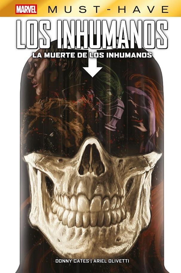 MARVEL MUST-HAVE: LA MUERTE DE LOS INHUMANOS [CARTONE] | CATES, DONNY / OLIVETTI, ARIEL | Akira Comics  - libreria donde comprar comics, juegos y libros online