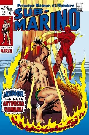 BIBLIOTECA MARVEL: NAMOR EL HOMBRE SUBMARINO Nº06 (1969 / 9-14 USA) [RUSTICA] | THOMAS, ROY | Akira Comics  - libreria donde comprar comics, juegos y libros online