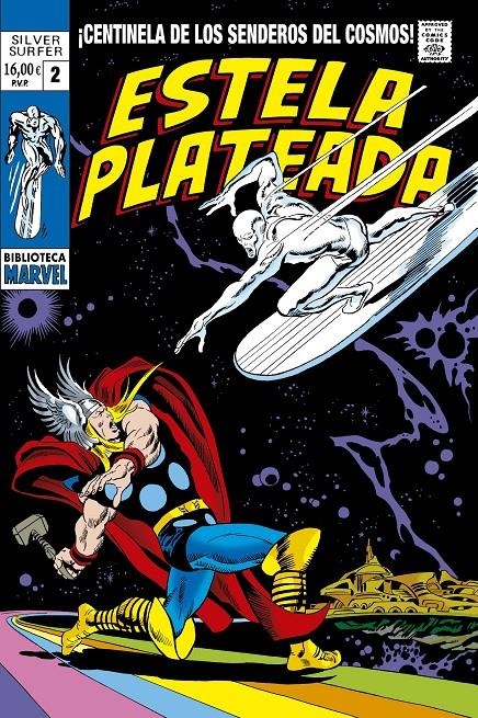 BIBLIOTECA MARVEL: ESTELA PLATEADA Nº02 (1968-69 / 4-6 USA) [RUSTICA] | LEE, STAN / BUSCEMA, JOHN | Akira Comics  - libreria donde comprar comics, juegos y libros online