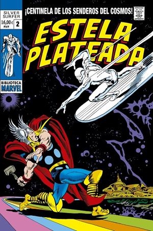 BIBLIOTECA MARVEL: ESTELA PLATEADA Nº02 (1968-69 / 4-6 USA) [RUSTICA] | LEE, STAN / BUSCEMA, JOHN | Akira Comics  - libreria donde comprar comics, juegos y libros online