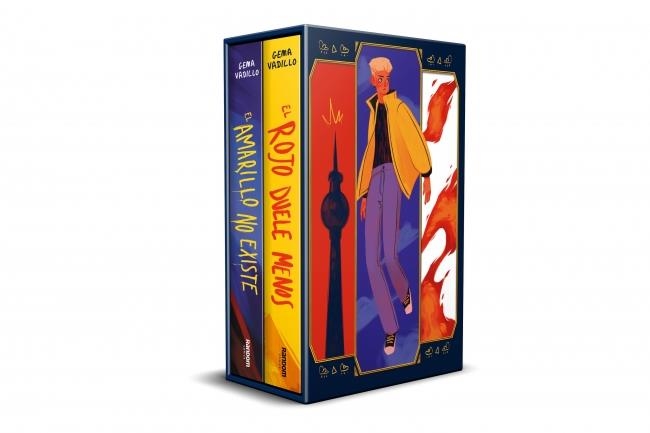 ESTUCHE BILOGIA GEMA VADILLO: EL AMARILLO NO EXISTE | EL ROJO DUELE MENOS [RUSTICA] | VADILLO, GEMA | Akira Comics  - libreria donde comprar comics, juegos y libros online