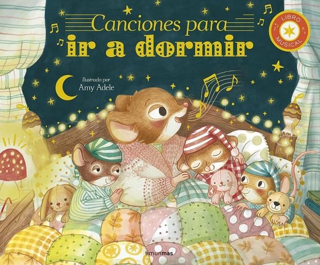 CANCIONES PARA IR A DORMIR (LIBRO MUSICAL) [CARTONE] | ADELE, AMY / ECKFORD, JENNIFER | Akira Comics  - libreria donde comprar comics, juegos y libros online