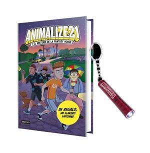 ANIMALIZE 21 Nº01: ANIMALIZE 21 Y EL MISTERIO DE LA FANTASY HOUSE (PACK CON LINTERNA) [CARTONE] | ANIMALIZE21 | Akira Comics  - libreria donde comprar comics, juegos y libros online