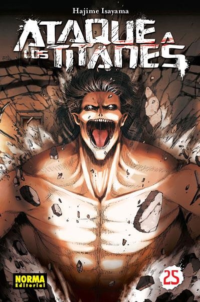 ATAQUE A LOS TITANES Nº25 (REEDICION) [RUSTICA] | ISAYAMA, HAJIME | Akira Comics  - libreria donde comprar comics, juegos y libros online