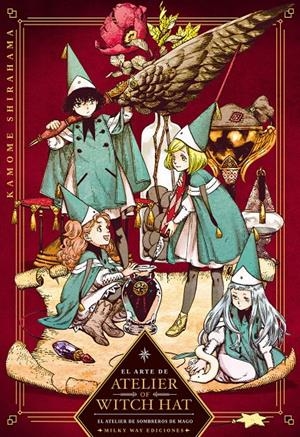 ATELIER OF THE WITCH HAT: LIBRO DE ARTE [RUSTICA] | SIRAHAMA, KAMOME | Akira Comics  - libreria donde comprar comics, juegos y libros online