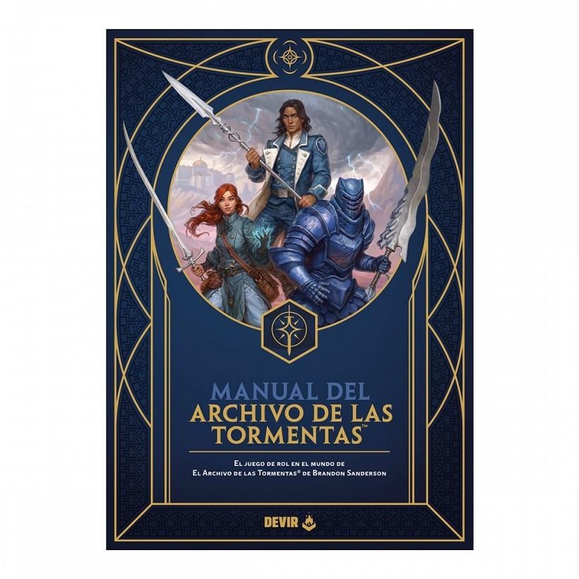MANUAL DEL ARCHIVO DE LAS TORMENTAS (JUEGO DE ROL) [LIBRO BASICO] | Akira Comics  - libreria donde comprar comics, juegos y libros online