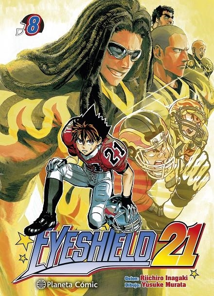 EYESHIELD 21 Nº08 [RUSTICA] | INAGAKI, RIICHIRO / MURATA, YUSUKE | Akira Comics  - libreria donde comprar comics, juegos y libros online