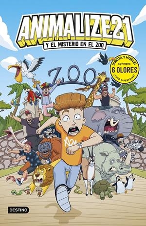 ANIMALIZE 21 Nº02: ANIMALIZE 21 Y EL MISTERIO EN EL ZOO [CARTONE] | ANIMALIZE21 | Akira Comics  - libreria donde comprar comics, juegos y libros online