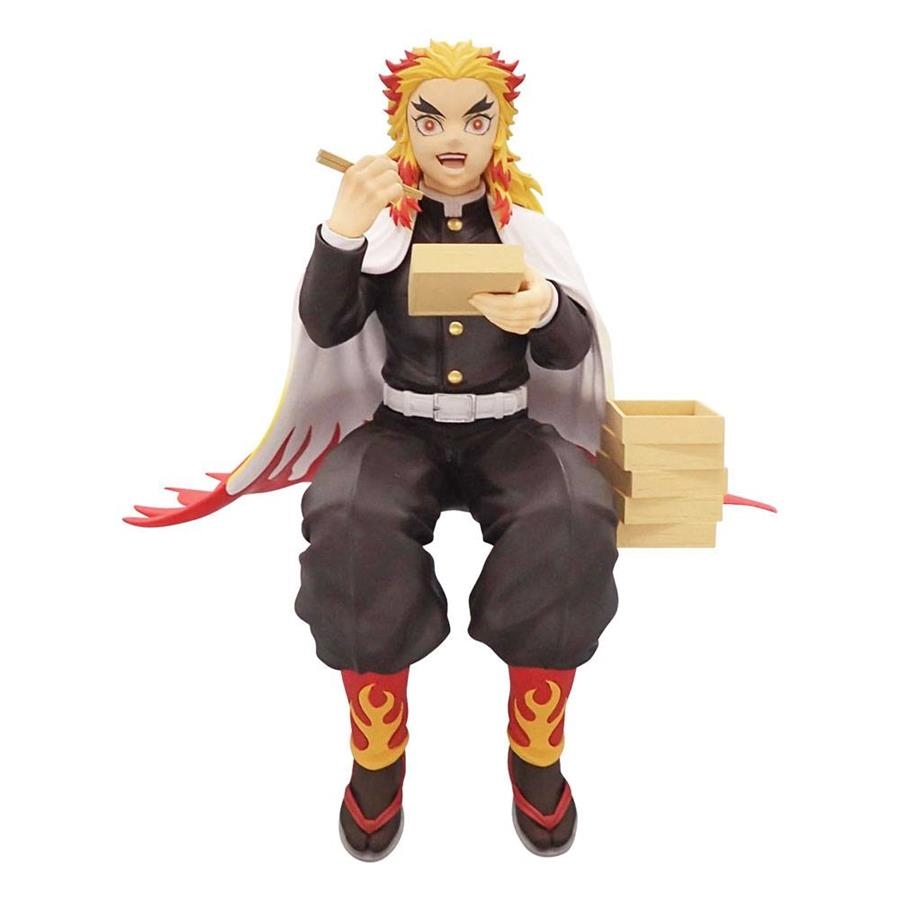 DEMON SLAYER: KIMETSU NO YAIBA ESTATUA PVC NOODLE STOPPER RENGOKU KYOJURO 14 CM | Akira Comics  - libreria donde comprar comics, juegos y libros online