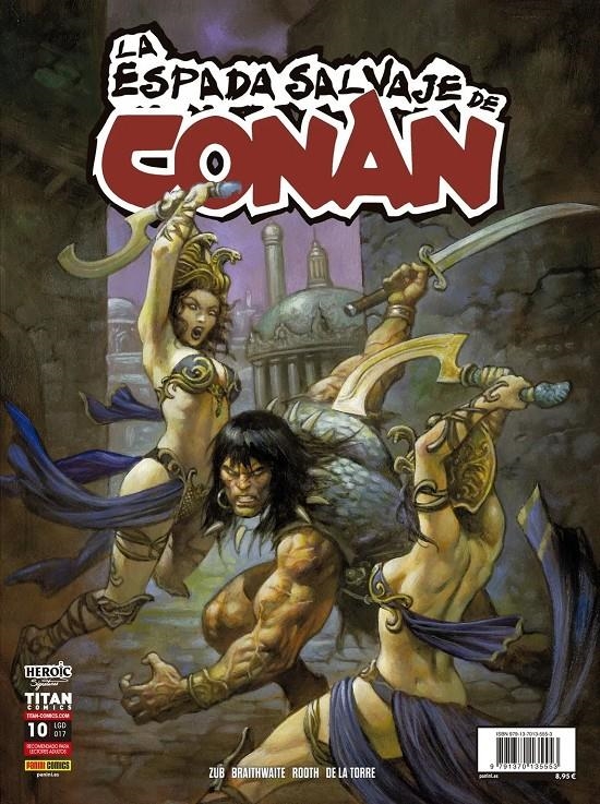 ESPADA SALVAJE DE CONAN Nº10 (TITAN COMICS) [RUSTICA] | ZUB, JIM / DE LA TORRE, ROBERTO | Akira Comics  - libreria donde comprar comics, juegos y libros online