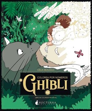 STUDIO GHIBLI: LIBRO PARA COLOREAR (NO OFICIAL) [RUSTICA] | BEADUC, CELIA | Akira Comics  - libreria donde comprar comics, juegos y libros online